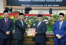 Lampung Kembali Torehkan Prestasi, 11 Kali Berturut-turut Raih WTP
