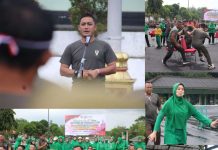 Keluarga Besar Kodim 0412/LU Gelar Semarak Lomba Kemerdekaan RI ke 80 Tahun 2025
