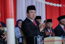 Upacara Penurunan Bendera HUT ke-80 Kemerdekaan RI di Provinsi Lampung Berlangsung Khidmat