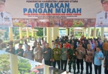Kodim 0412/LU Monitoring Gerakan Pangan Murah Serentak Se-Indonesia