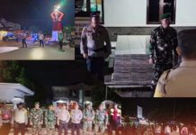 TNI/Polri Kab. Tulang Bawang Barat Gelar Apel Siaga dan Patroli Humanis Antisipasi Gejolak Unras