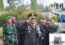 Kodim 0412/LU Upacara Ziarah Nasional Penuh Hikmat di TMP Kotabumi HUT TNI ke-80.