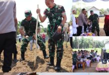 Dandim 0412/LU Hadiri Penanaman Jagung Serentak Kuartal IV, dalam Mendukung Swasembada Pangan
