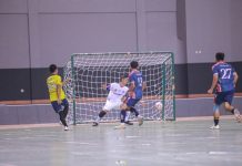 Tim Futsal Lampung Lolos ke Delapan Besar, Taklukkan ATR/BPN 2–1 di Pornas Korpri XVII