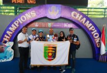 Renang Lampung Tambah Koleksi Enam Medali di Pornas Korpri XVII