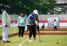 Gateball Lampung Persembahkan Emas Dalam Ajang PORNAS KORPRI XXVII Palembang
