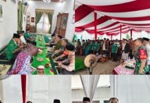 Danramil 412-01/TBT Hadiri undangan Pembukaan Konferensi cabang IV Gerakan Pemuda Ansor Tubaba