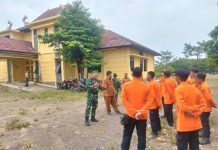 Serma Dedy Agnesi Koramil 412-01/TBT Gelar Apel Siaga bersama BPBD Kab. Tubaba
