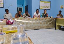 Babinsa Serda Azhar Kawal Percepatan Koperasi Merah Putih di Tulang Bawang Barat.