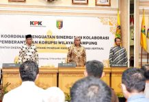 Pemprov dan KPK Satu Visi Wujudkan Tata Kelola Pemerintahan Bersih