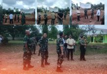Dandim Dampingi Danrem 043/Gatam Tinjau Kesiapan Groundbreaking Koperasi Merah Putih Desa Wonomarto