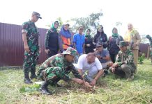 Jalankan Program Pembinaan Lingkungan Hidup, Kodim 0412/LU Laksanakan Tanam Pohon untuk Melindungi Ekosistem