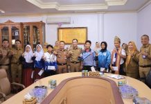 Wakili Lampung, Wakil Bupati Romli Lepas Enam Atlet Peserta O2SN Tahun 2025
