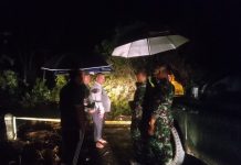 Dandim 0412/LU dan Dinas PUPR Tinjau Jembatan Putus di Tulang Bawang Barat