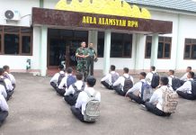 Dandim 0412/LU Beri Motivasi Kepada Casis Bintara-Tamtama 2026: Siapkan Fisik dan Mental Secara Matang!