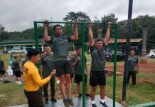 Jelang Uji Kenaikan Pangkat (UKP), Anggota Kodim 0412/LU Laksakan Pembinaan Kebugaran Fisik