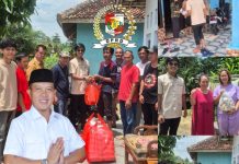 Ketua DPRD Lampung Utara Tunjukkan Empati, Salurkan Bantuan bagi Korban Banjir Meski Sedang Dinas Luar