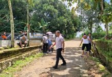 Menindaklanjuti Arahan Presiden RI, Sat Intelkam Polres Lampura Laksanakan Kegiatan Bersih-Bersih