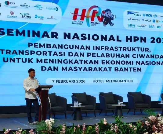 Wakil Gubernur Banten, Buka Seminar Nasional HPN 2026