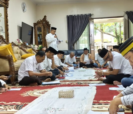 Persiapan Porprov, KONI Lampung Utara Gelar Rakor dan Buka Bersama