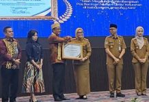 Lampung Utara Raih Penghargaan Nasional Atas Dedikasi Pembentukan Pos Bantuan Hukum