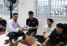 Lapas Kelas IIA Kotabumi Gelar Bukber Keluarga Warga Binaan