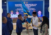 Konferkab Ke-VIII, Muklis Kembali Dipercaya Nahkodai PWI Lampung Timur