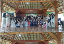 Manortor Meriahkan Halal bi Halal Persatuan Batak Muslim Satataring Lampung