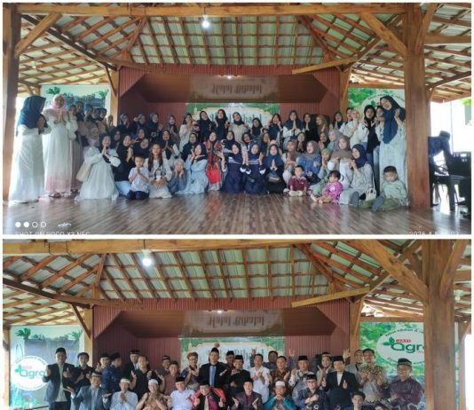 Manortor Meriahkan Halal bi Halal Persatuan Batak Muslim Satataring Lampung