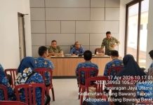 Perkuat Ketahanan Pangan, Kodim 0412/LU dan Dinas TPH Tubaba Gelar Rakor Percepatan Program Pertanian