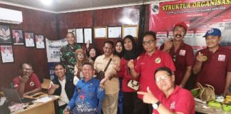 Babinsa Koramil 01/Tulang Bawang Tengah Imbau Tenaga Koperasi Jaga Kesehatan.