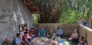 Kasdim Hadiri Do’a dan Syukuran Bersama, Satgas Pembersihan Gulma di Bendungan Way Rarem Lampung Utara