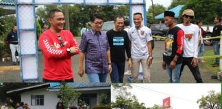 Ratusan Vespa Lampung Utara Serbu Markas TNI-AL Prokimal