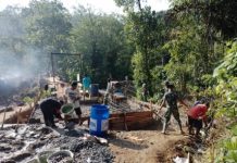 Pengecoran Blok Angkur Jembatan Perintis Garuda Tulung Balak Masuki Tahap Vital