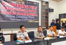 Lapas Kotabumi Gagalkan Penyelundupan 40 Paket Sabu. Menteri Imipas : Sanksi Pecat Bagi Petugas Terlibat Narkotika