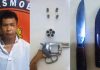Tekab 308 Polres Lampung Utara Ringkus Spesialis Curat Antar Kabupaten, Senpi Rakitan dan Amunisi Disita