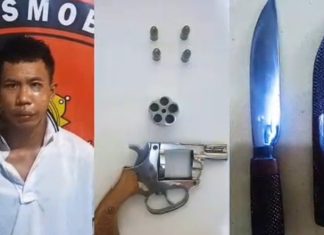 Tekab 308 Polres Lampung Utara Ringkus Spesialis Curat Antar Kabupaten, Senpi Rakitan dan Amunisi Disita