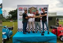 Komunitas Vespa Lampura Deklarasi Jaga Kekompakan dan Ketertiban Lalulintas