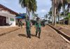 Irdam XXI/Radin Inten Brigjen TNI Enjang Tinjau Kesiapan Prajurit dan Proyek Infrastruktur di Lampung Utara