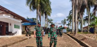 Irdam XXI/Radin Inten Brigjen TNI Enjang Tinjau Kesiapan Prajurit dan Proyek Infrastruktur di Lampung Utara