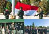 Kasdim 0412/LU Pimpin Upacara Bulanan di Kotabumi