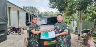 Perkuat Mobilitas TNI, Kodim 0412/Lampung Utara Terima 1 Unit Rantis ‘Maung’ dari Kemenhan RI