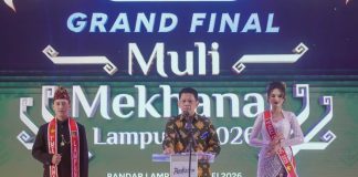 Grand Final Muli Mekhanai 2026, Gubernur Dorong Generasi Muda Promosikan Lampung
