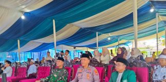 Babinsa Koramil Kotabumi Hadiri Tabligh Akbar Wisuda Santri di Ponpes Daarul Khoir Kotabumi