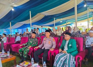 Babinsa Koramil Kotabumi Hadiri Tabligh Akbar Wisuda Santri di Ponpes Daarul Khoir Kotabumi