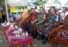 Babinsa Koramil 412-11/Abung Semuli Hadiri Perpisahan dan Pelepasan Murid SDN 02 Semuli Raya