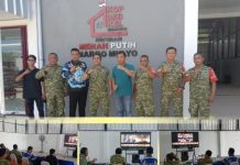 Dandim 0412/LU Ikuti Zoom Meeting Dalam Rangka Evaluasi Percepatan Pembangunan KDKMP di Tumijajar