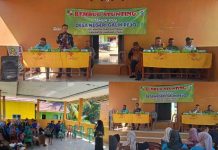 Hadiri Rembuk Stunting, Babinsa Koramil 412-06/SU Berkomitmen Terus Dukung Penanggulangan Gizi Buruk, Stunting Di Wilayah Binaan