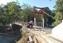 Hampir Rampung! Jembatan Perintis Garuda Desa Tulung Balak Masuki Tahap Finishing 100%