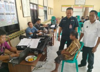 Disdukcapil Lampung Utara Jemput Bola Adminduk di Desa Suka Mulya